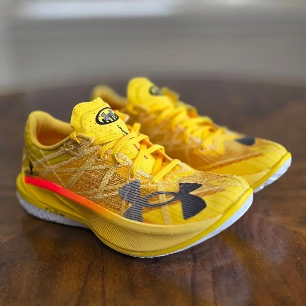 Under Armour Flow Velociti Elite 2 'Sreetracer Taxi' Men's 8 Yellow 3028107-700